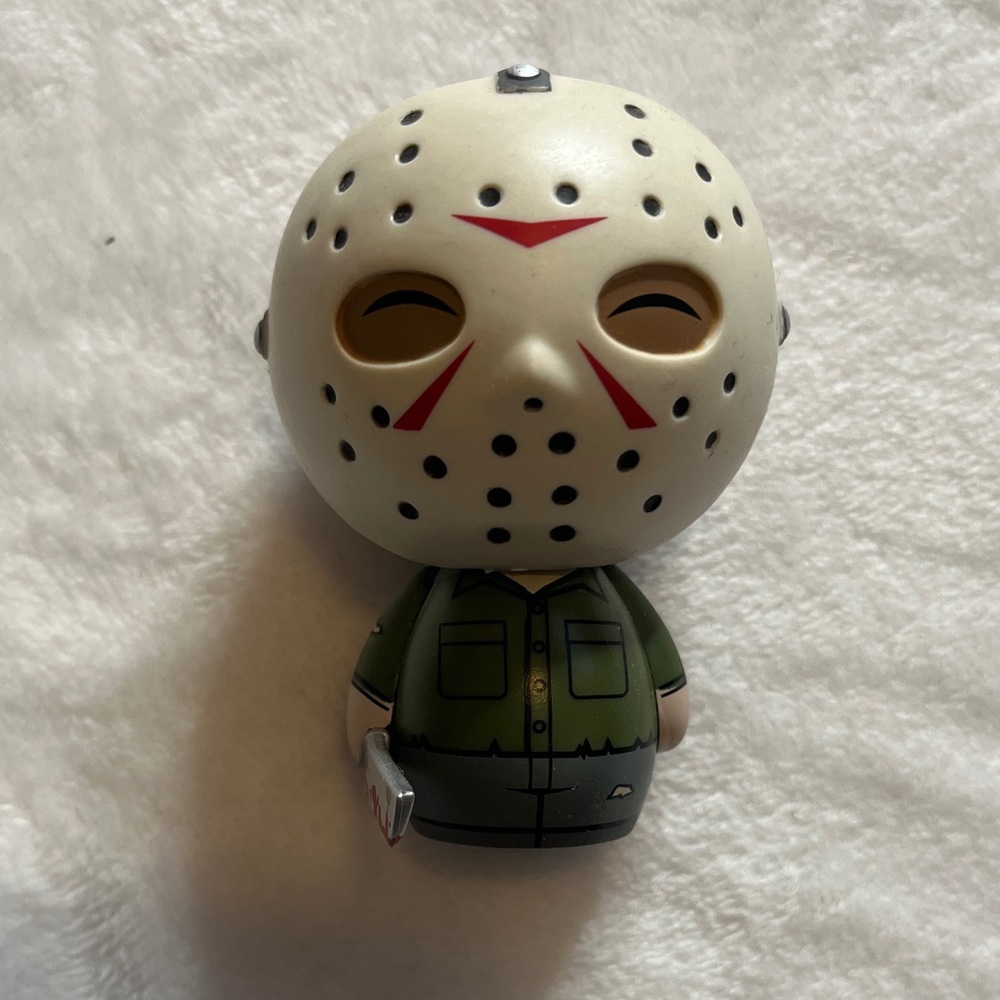 Jason Horror Figure with Mask and Green Outfit